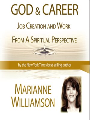 cover image of God and Career Workshop by Marianne Williamson